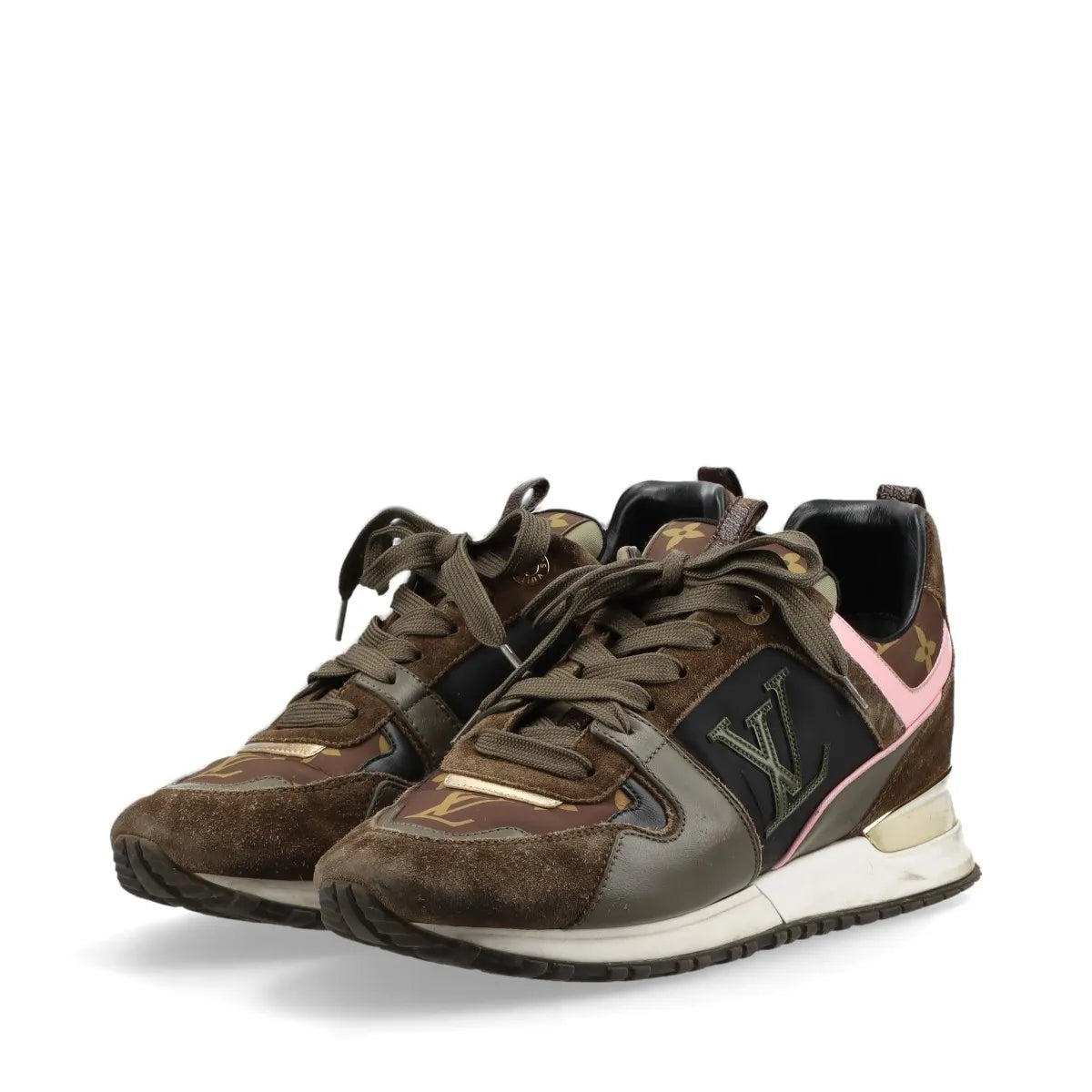 Louis Vuitton Monogram Runaway Sneakers Brown