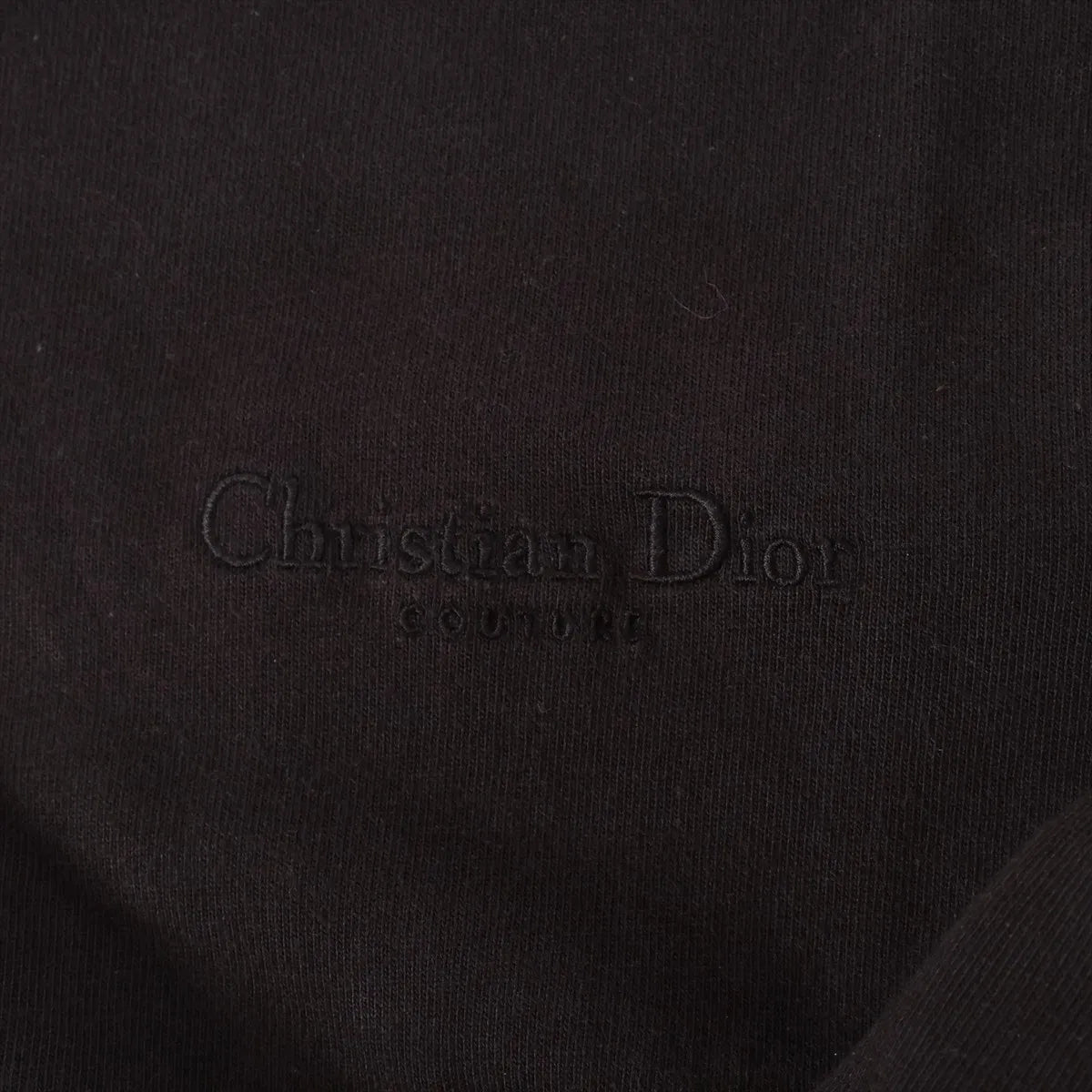 Christian Dior Cotton T-shirt Black