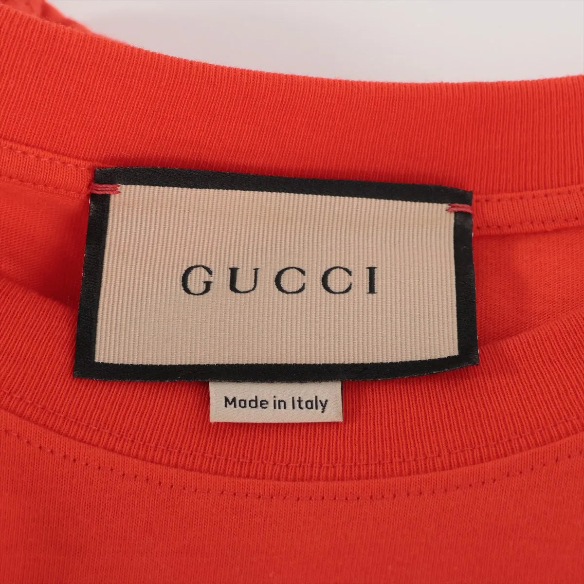 Gucci " GG Chime x Generation Equality" Cotton T-shirt Red