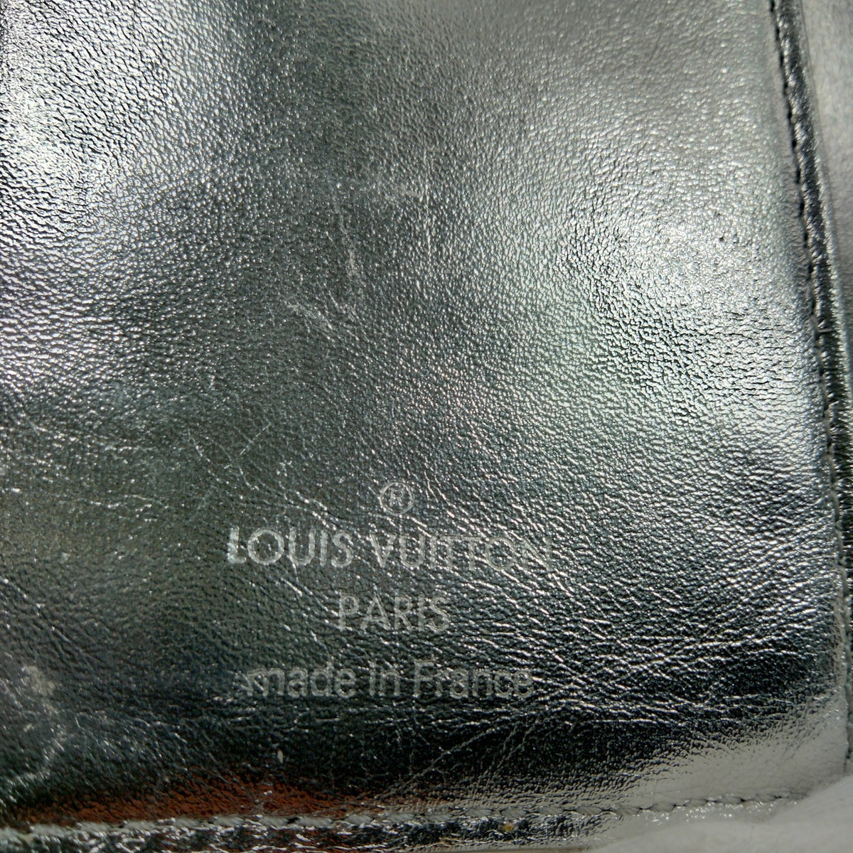 Louis Vuitton Monogram Mirror Agenda PM Silver