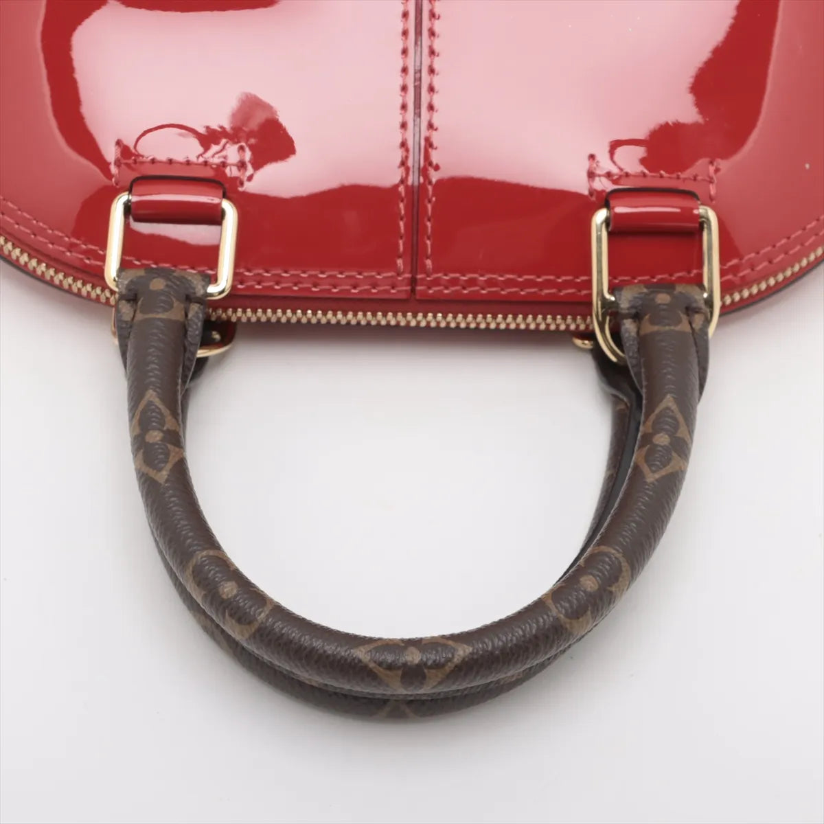 Louis Vuitton Monogram Limited Edition Vernis Miroir Alma BB Red *PREORDER*