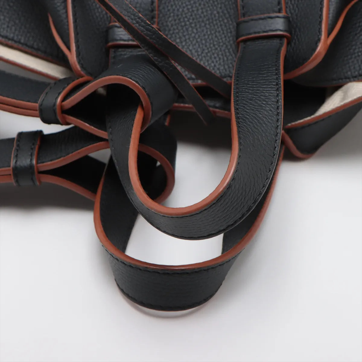 Loewe Hammock Small Leather Two-Way Handbag Black