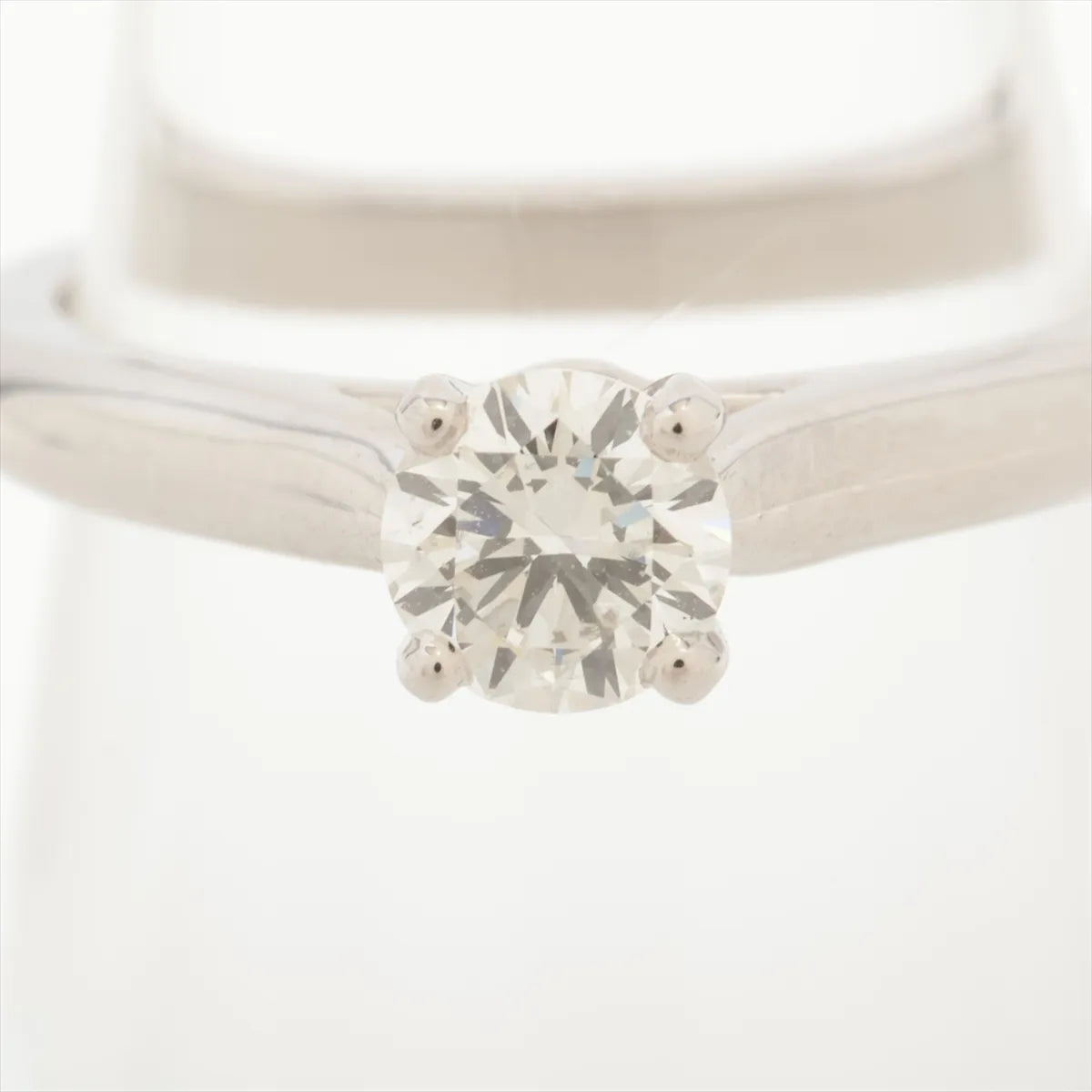 Cartier Solitaire 1895 Diamond Ring Platinum