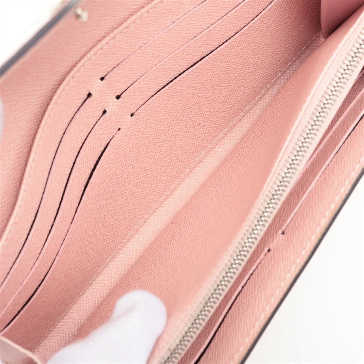 Louis Vuitton Epi Portefeuille Sarah Long Wallet Pink