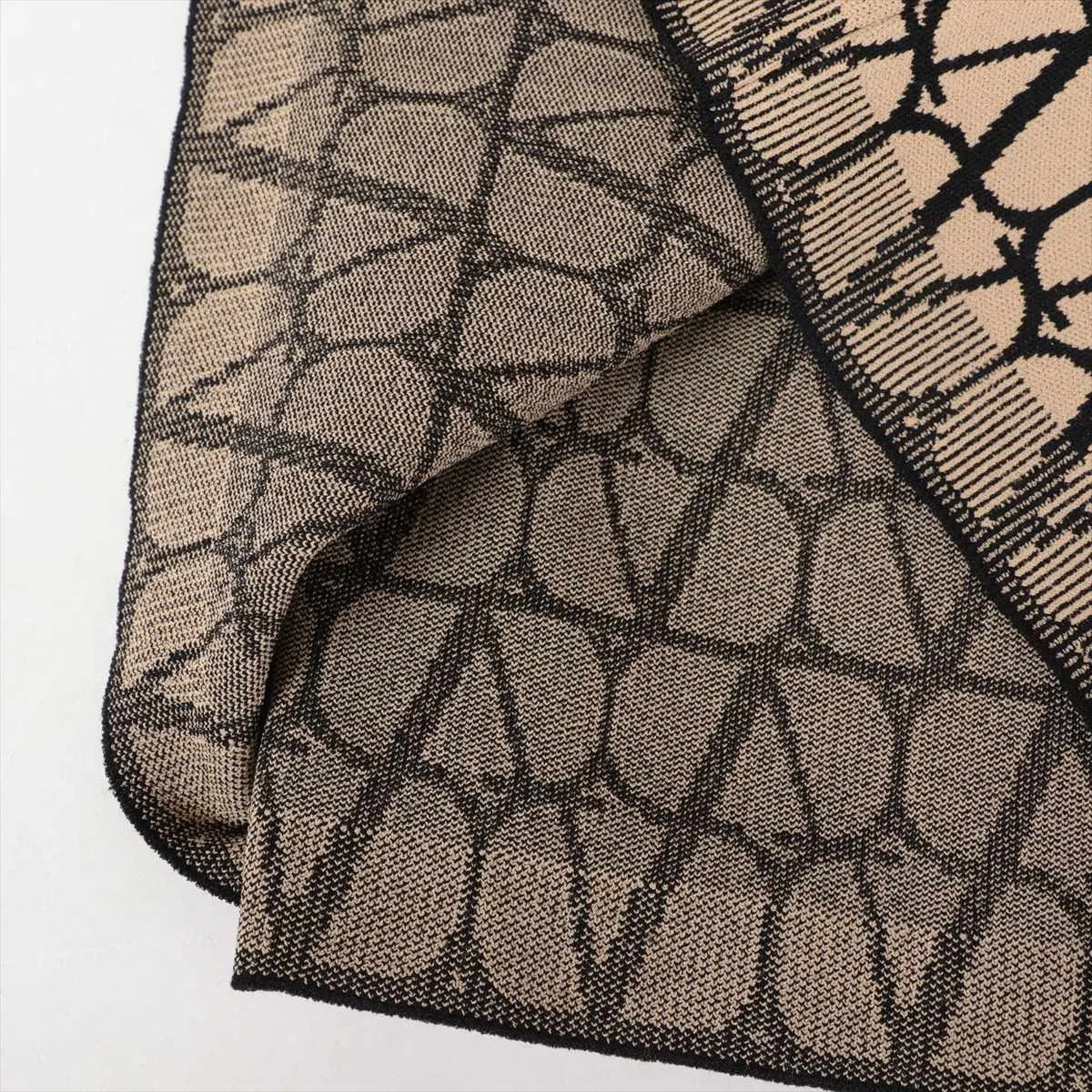 Valentino Rayon Knit Mini Dress Beige