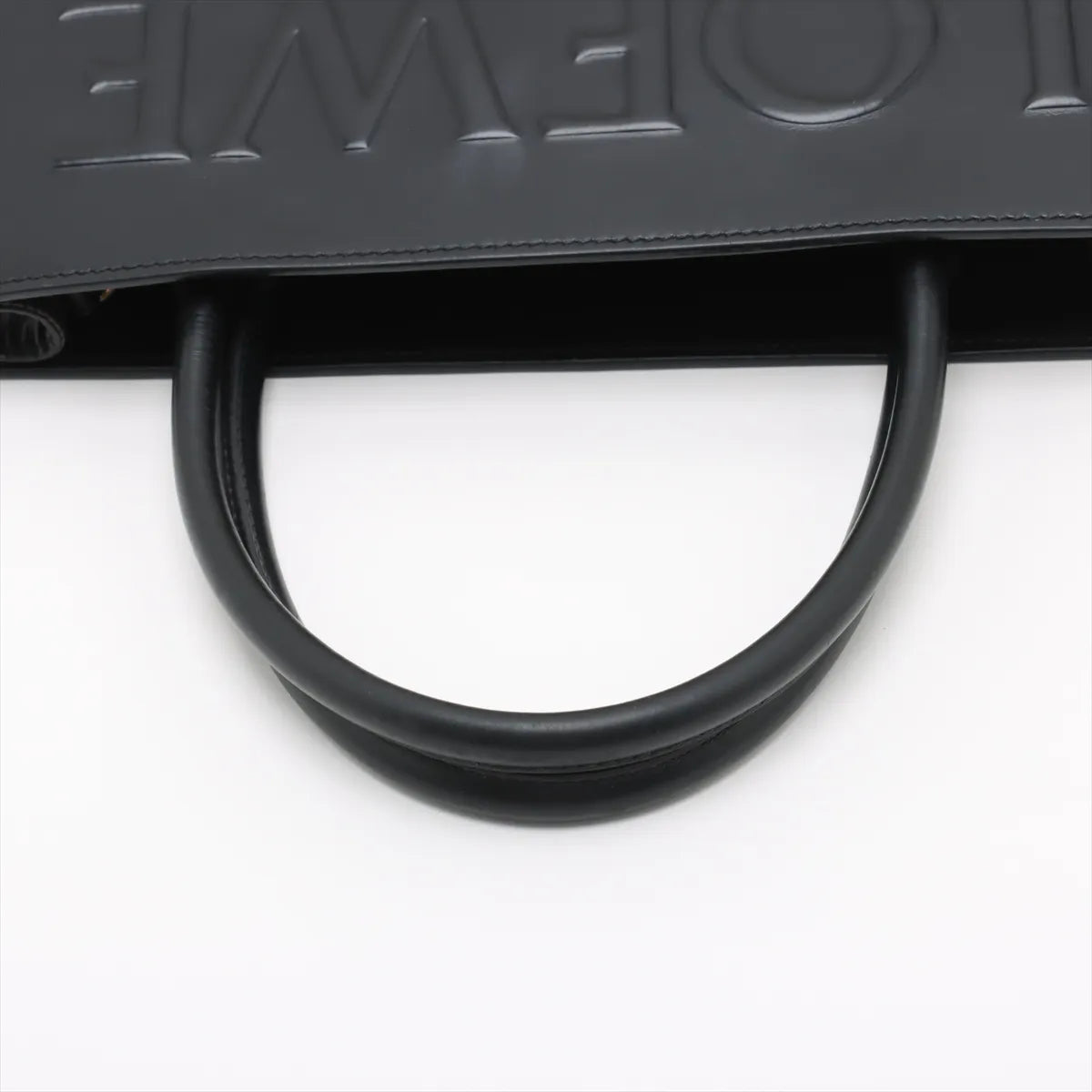 Loewe Leather A4 Standard Tote Bag Black