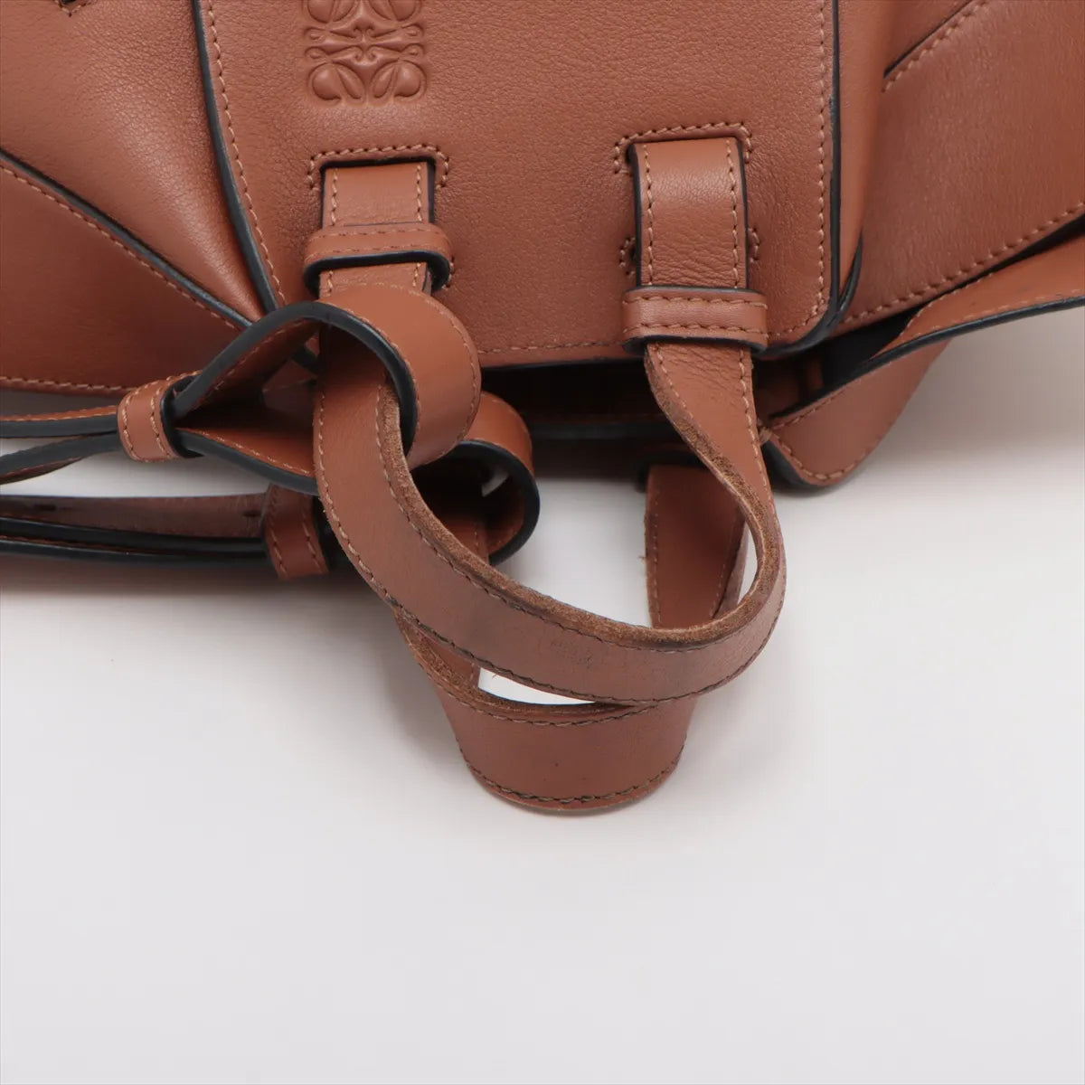 Loewe Hammock Small Leather Two-Way Shoulder Bag Brown