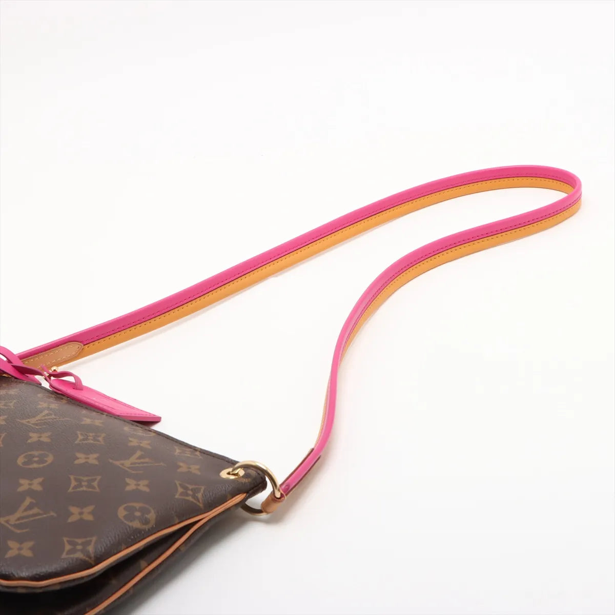 Louis Vuitton Monogram Loretta Shoulder Bag Brown