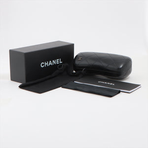 Quality Chanel CC Ribbon Sunglass Brown