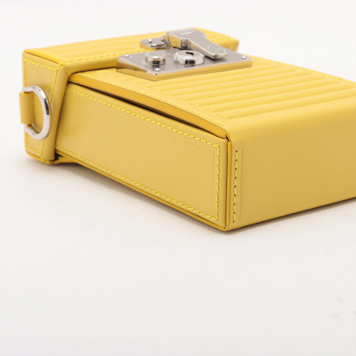 Dunhill GT Lock Leather Shoulder Bag Yellow * PREORDER *