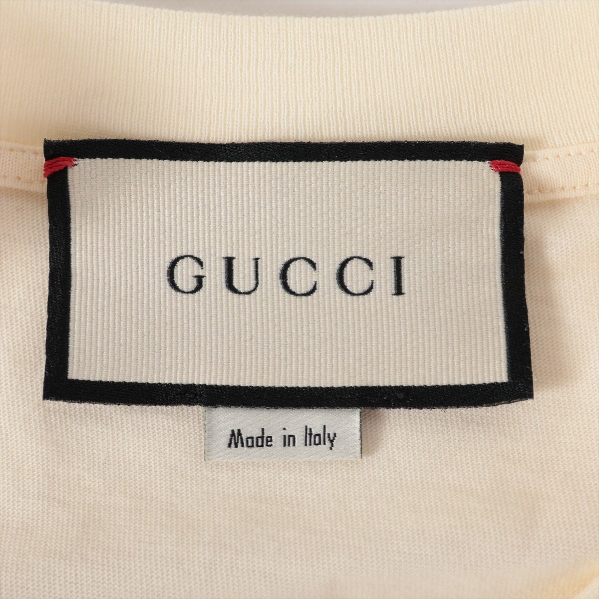 Gucci Italy Tennis T-shirt Ivory