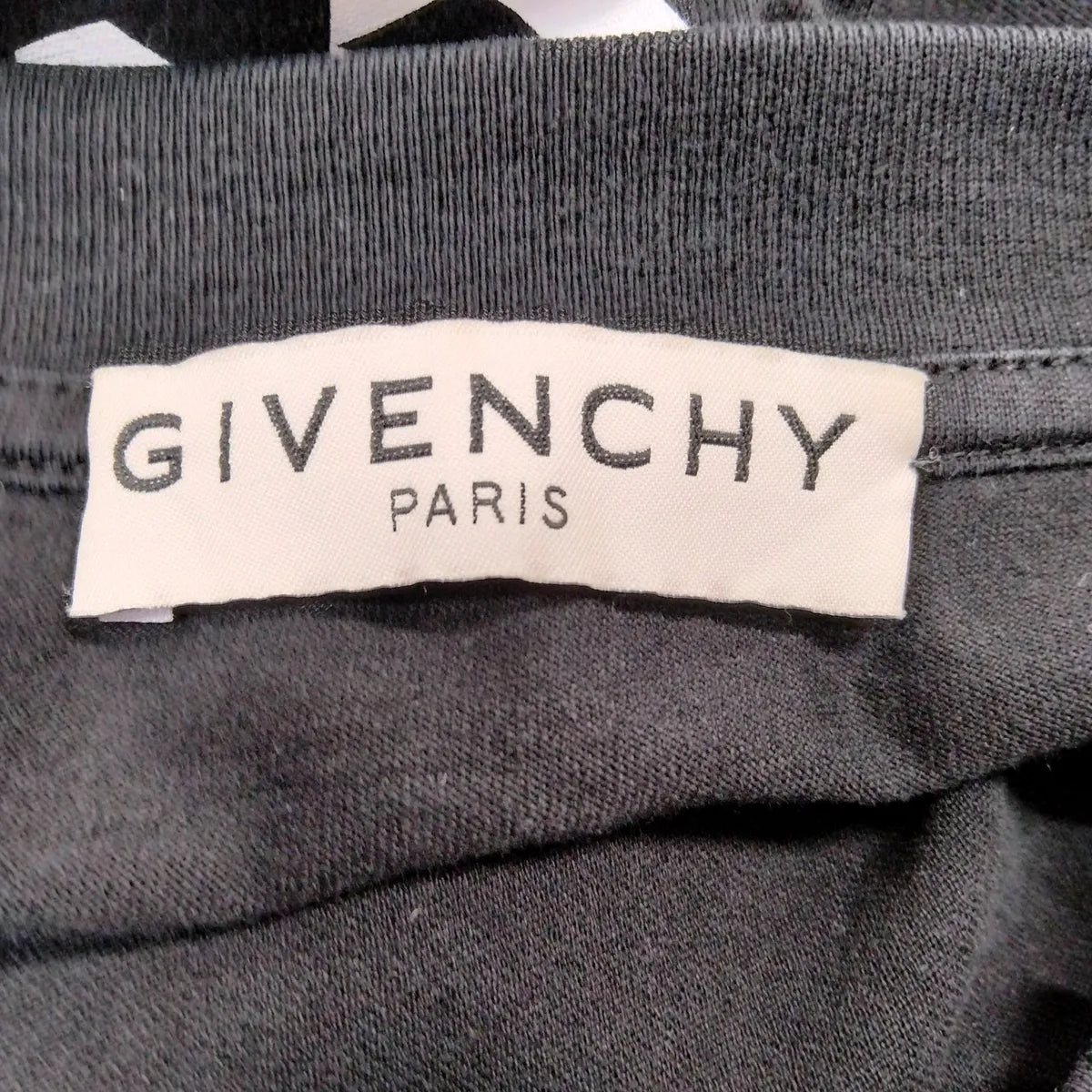Givenchy Cotton Crew Neck T-Shirt Black