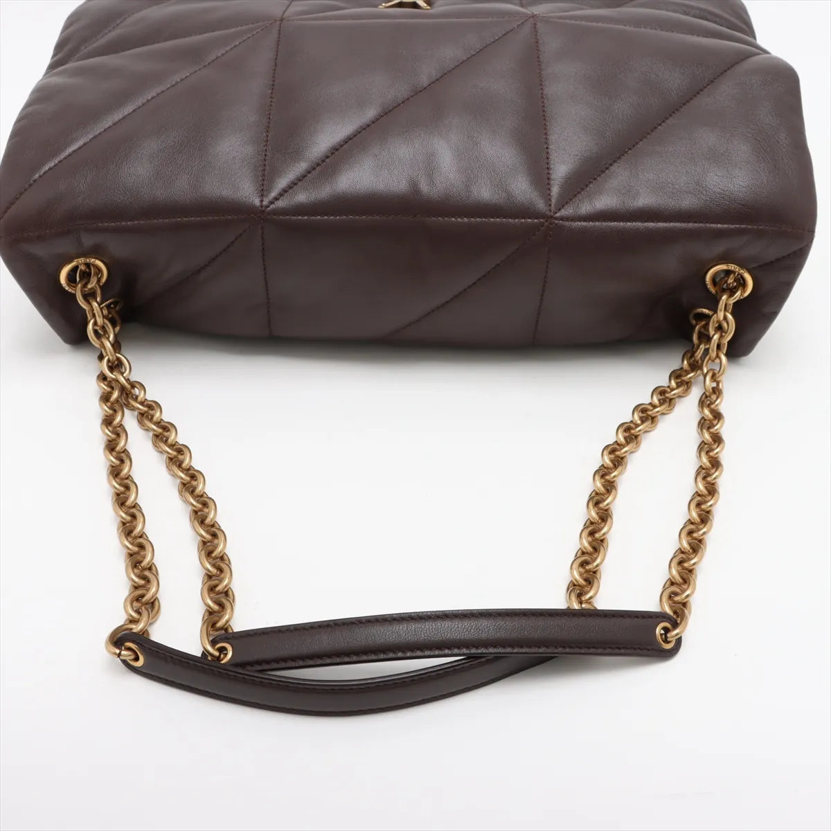 Saint Laurent Paris Jamie 4.3 Leather Chain Shoulder Bag Brown