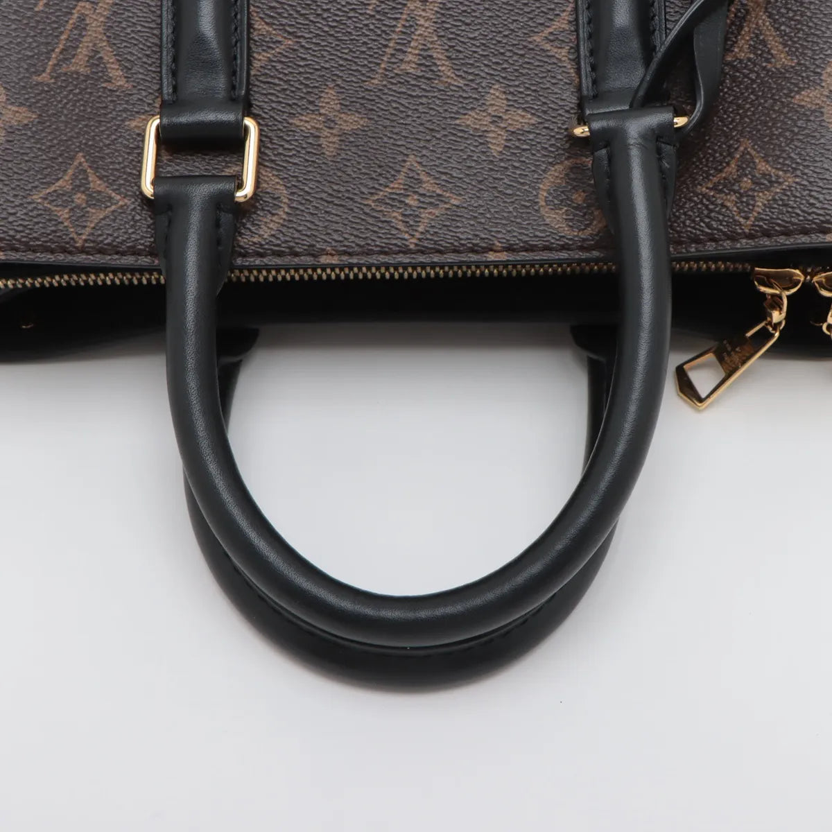 Louis Vuitton Monogram Soufflot BB Brown x Black