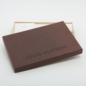 Quality Louis Vuitton Damier Gloves Cashmere Navy Blue