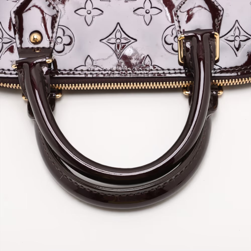 Louis Vuitton Vernis Alma MM Amarante