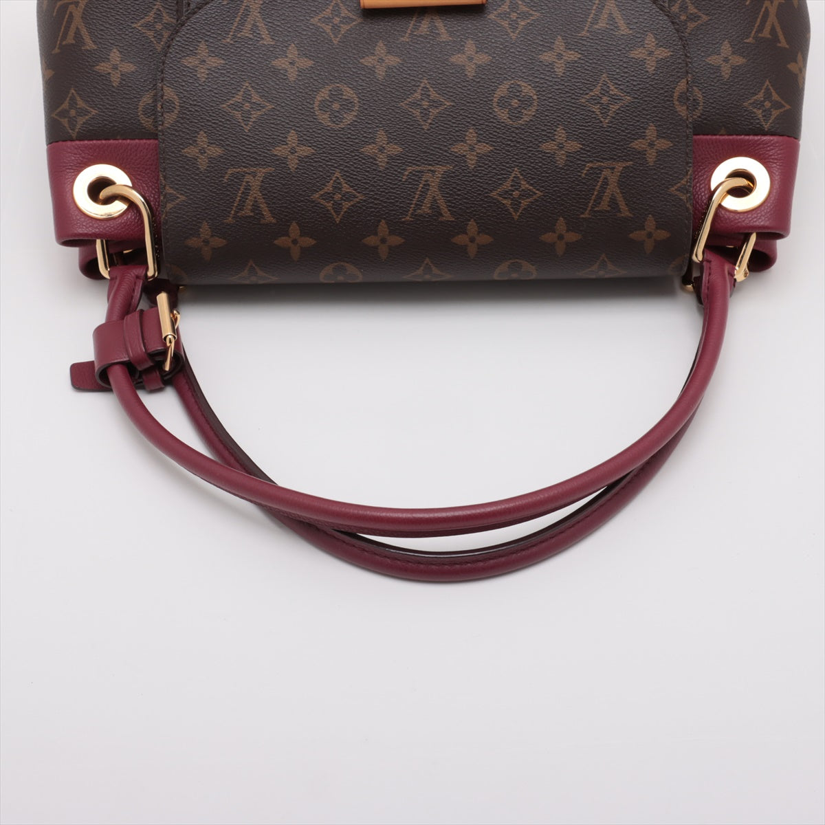 Louis Vuitton Monogram Olympe Handbag Purple