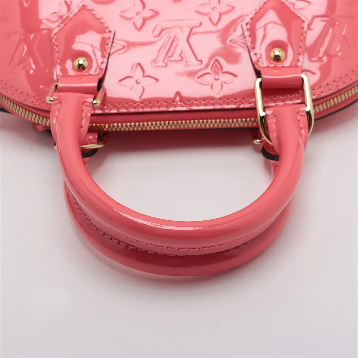 Louis Vuitton Vernis Alma BB Pink Peach