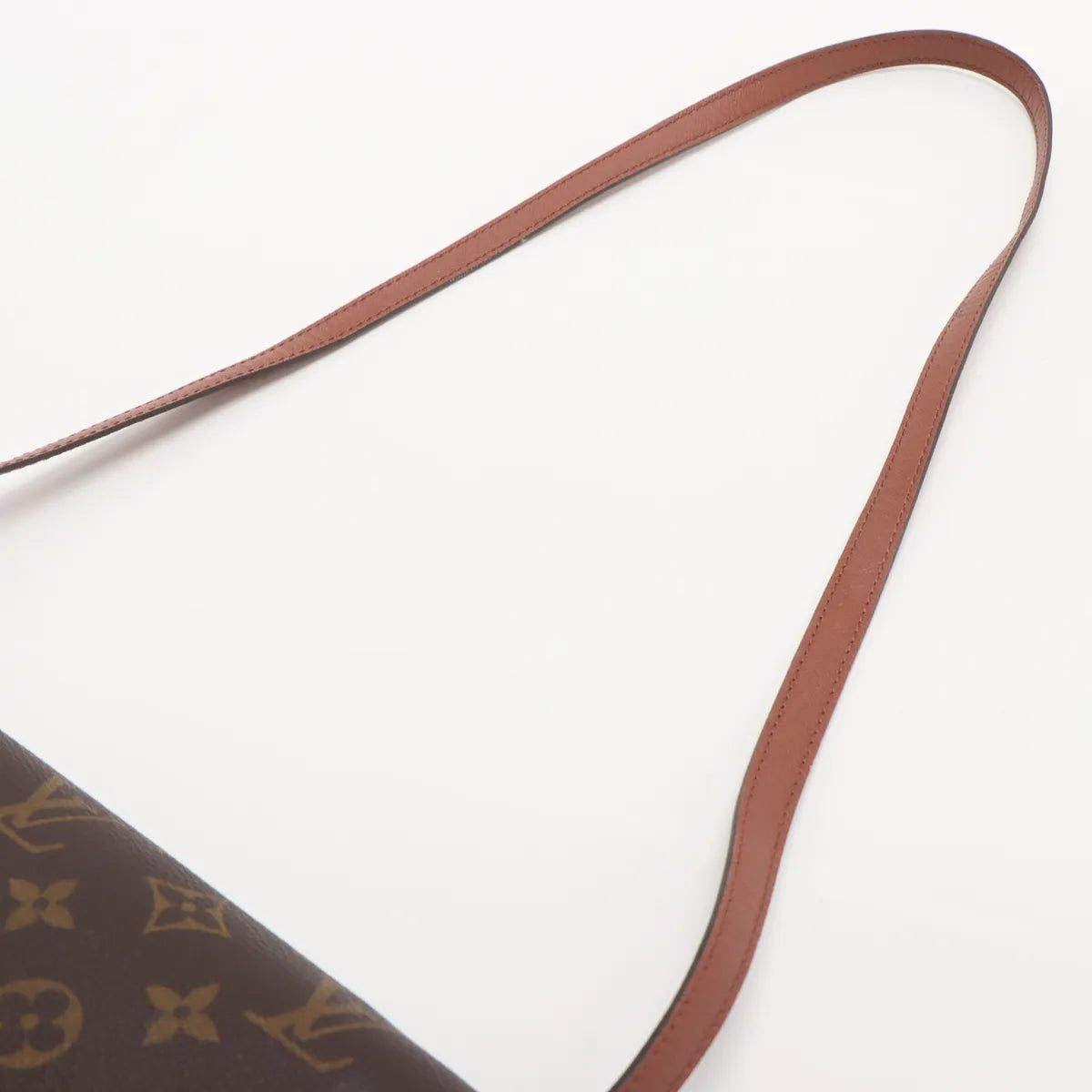 Louis Vuitton Monogram Bordeaux Shoulder Bag Brown