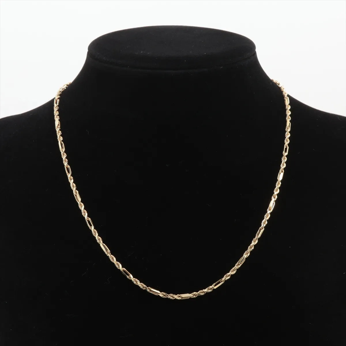 Avalanche Twist Chain Necklace Gold