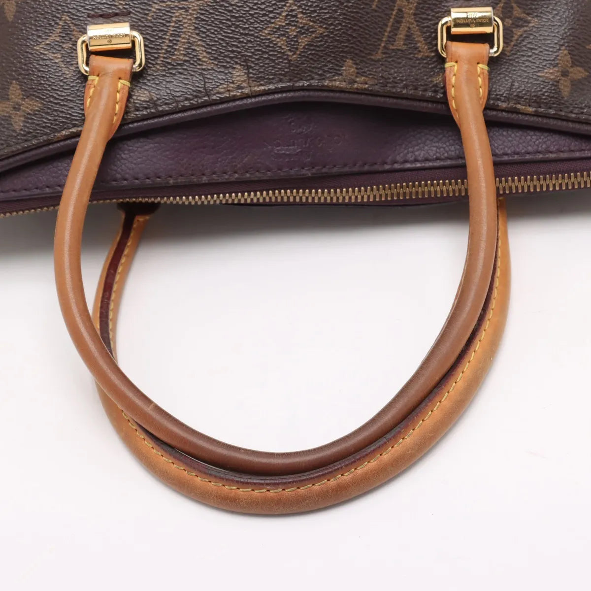 Louis Vuitton Monogram Pallas Brown x Purple