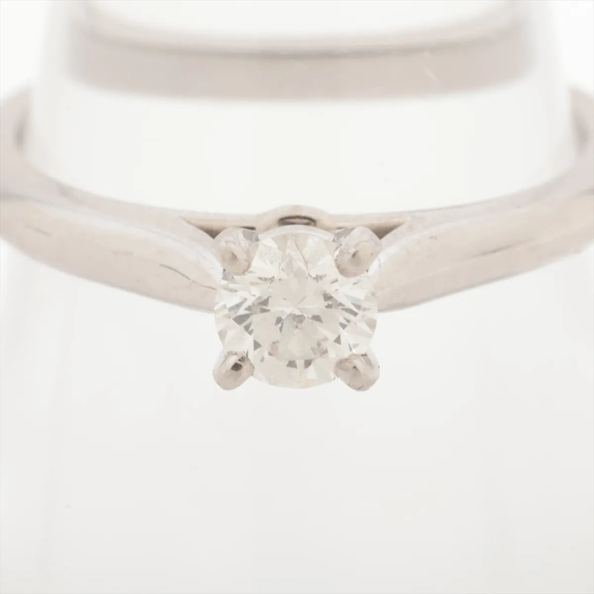 Cartier Solitaire 1895 Diamond Ring Platinum