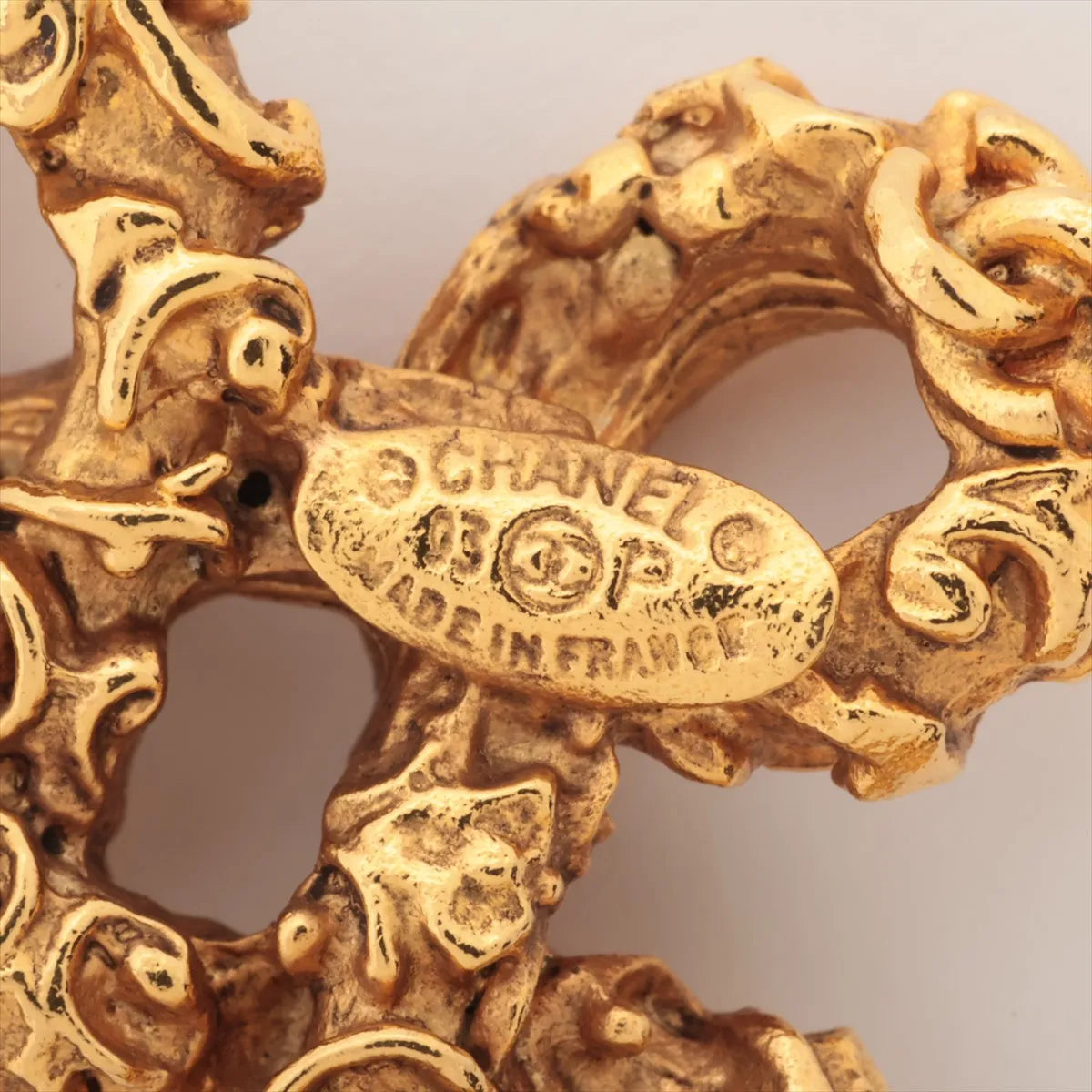 Chanel CC Logo Charm Chunky Bracelet