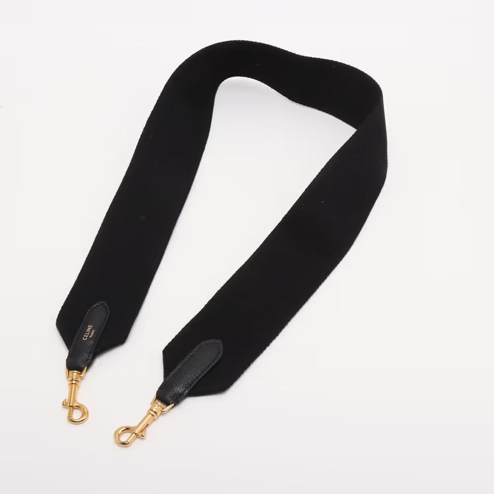 Celine 16 Small Leather Shoulder Bag Black