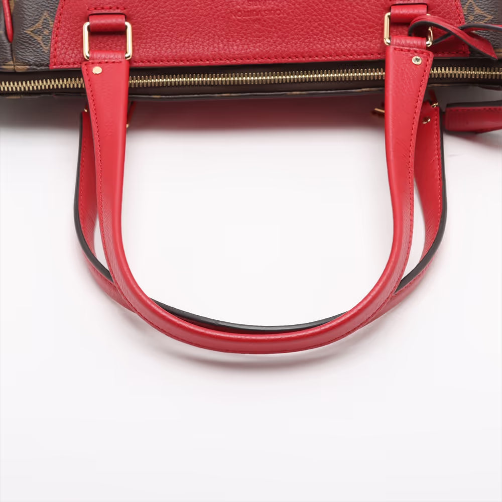 Louis Vuitton Monogram Estrela Brown x Red