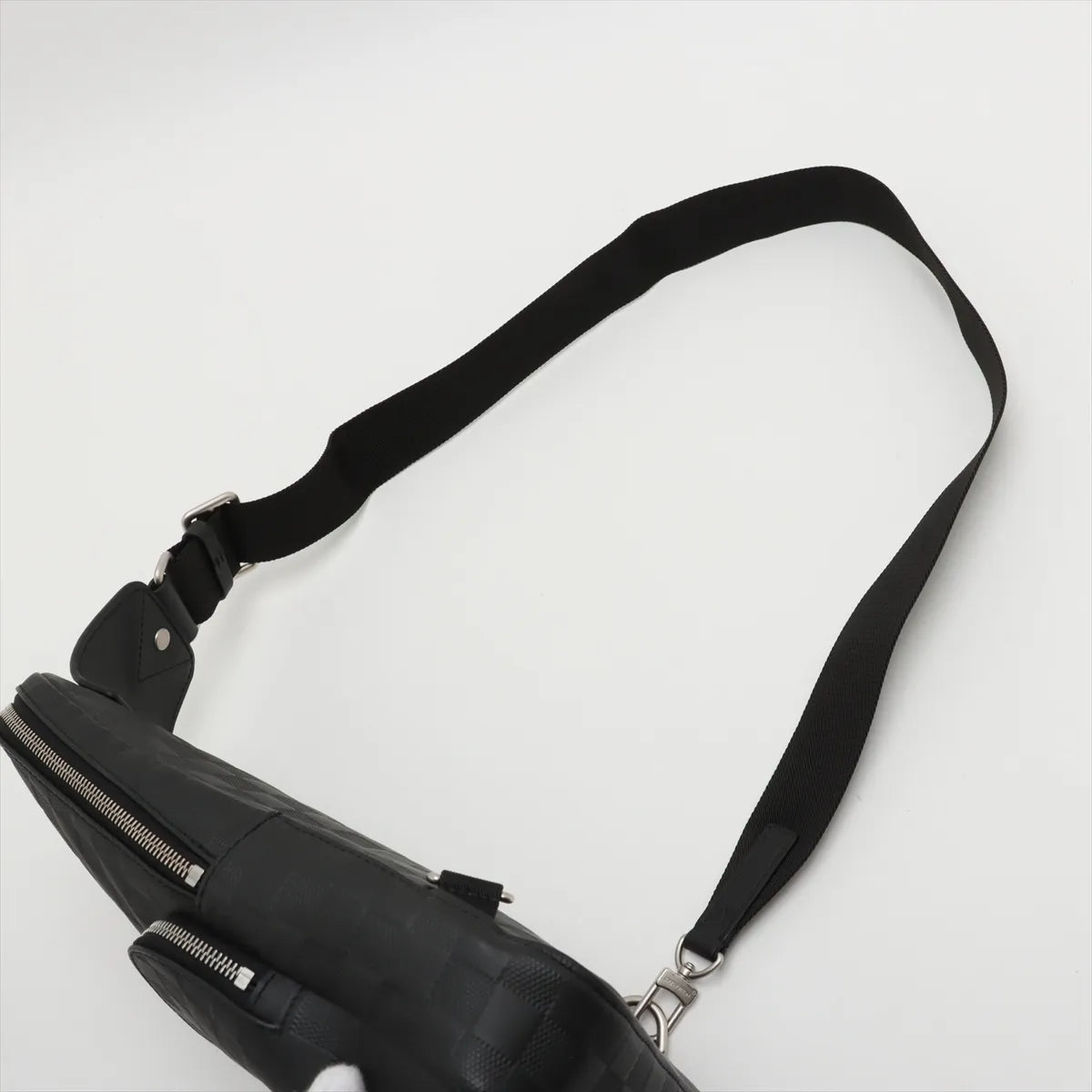 Louis Vuitton Damier Infini Avenue Sling Bag Black