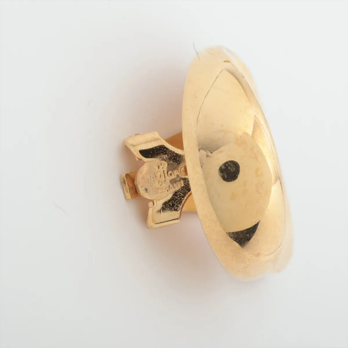 Christian Dior Logo Earrings