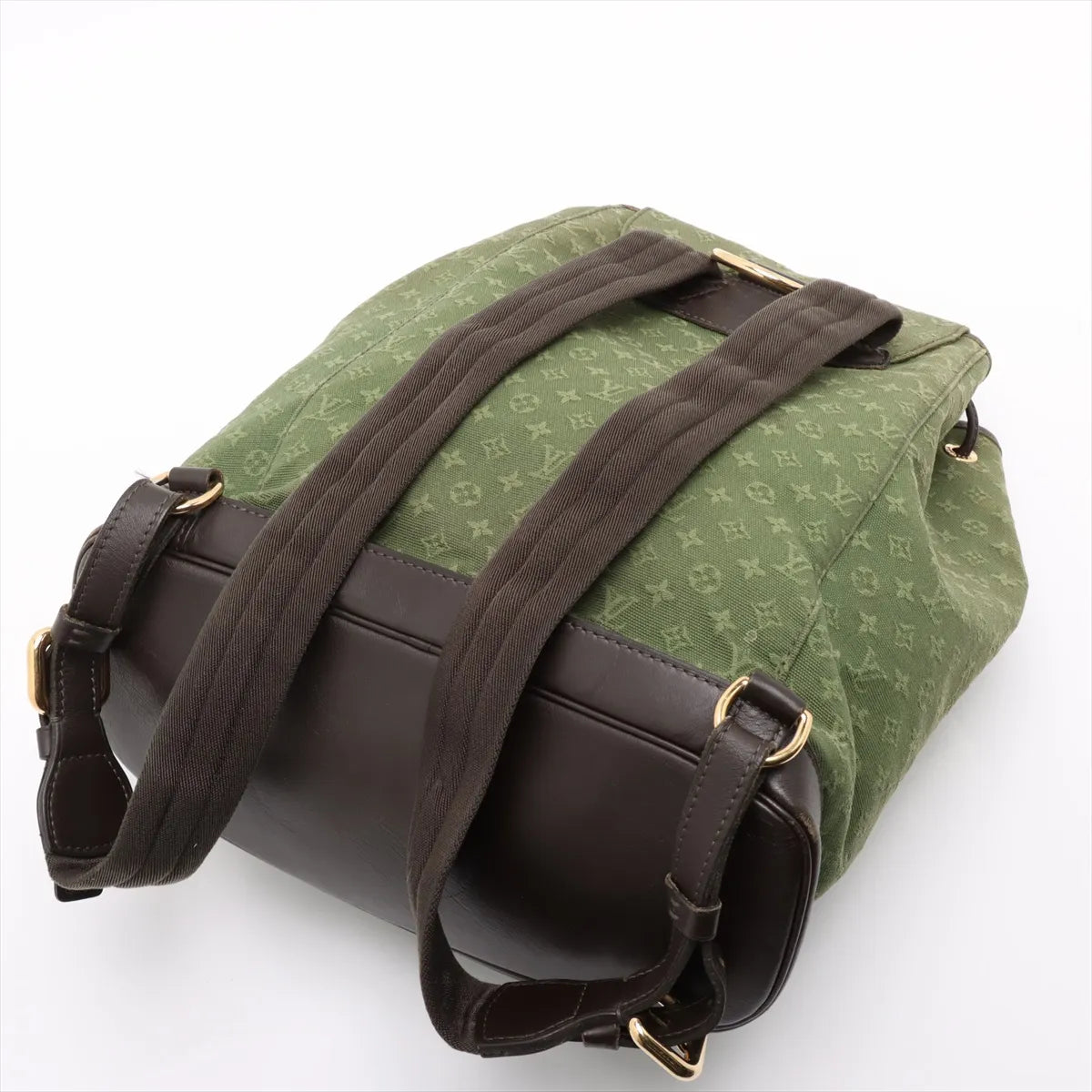 Louis Vuitton Monogram Mini Lin Montsouris GM Army Green