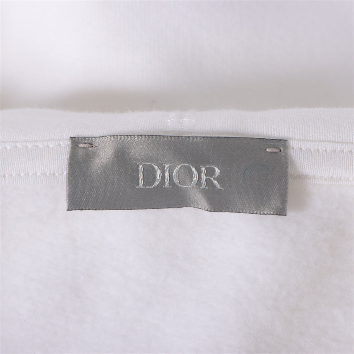 Dior x Kenny Scharf Cotton Hoodie White