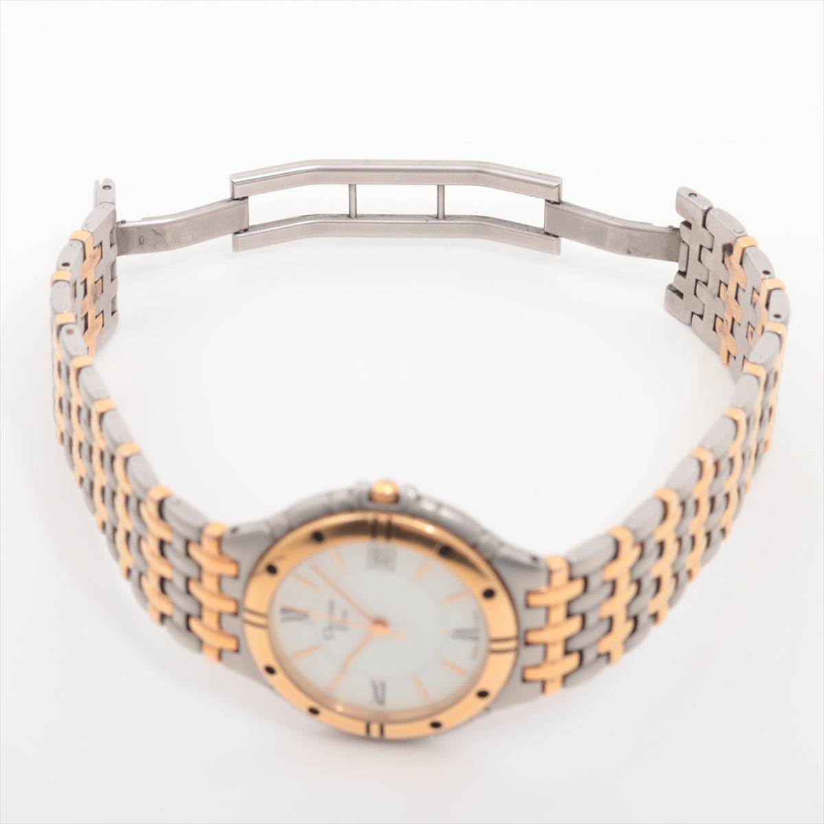 Christian Dior Round Two-toned Quartz Watch