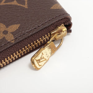 High Quality Louis Vuitton Monogram Pochette Cles Brown Coin Case