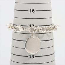 Load image into Gallery viewer, Tiffany &amp; Co. Round Tag Bracelet Silver