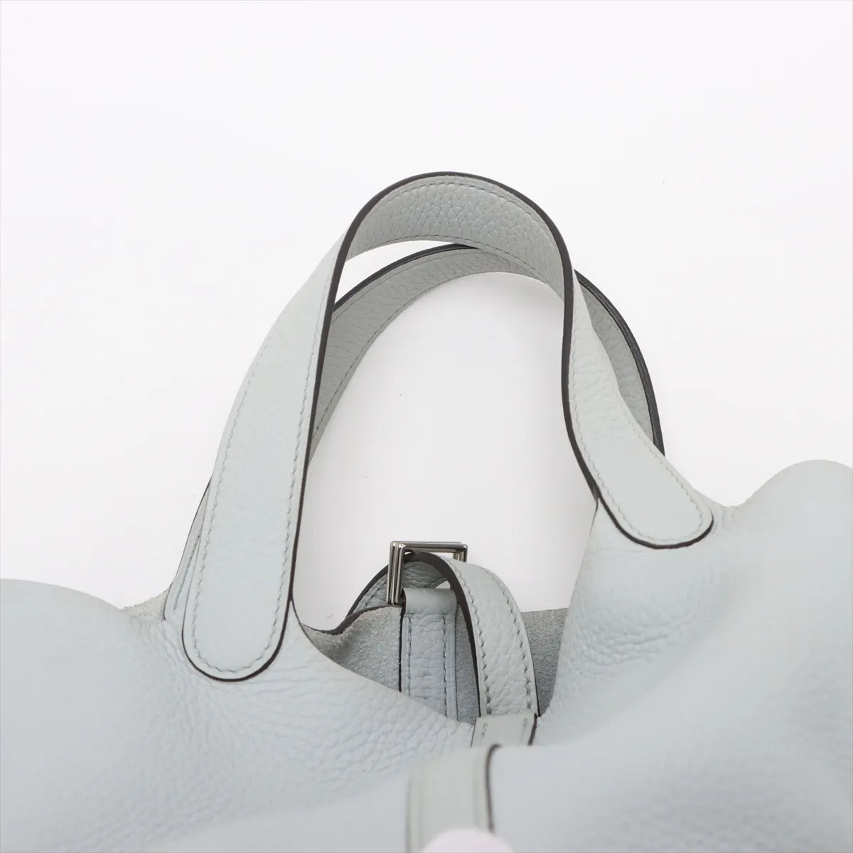 Hermès Picotin Lock 18 PM Taurillon Clemence Pale Blue