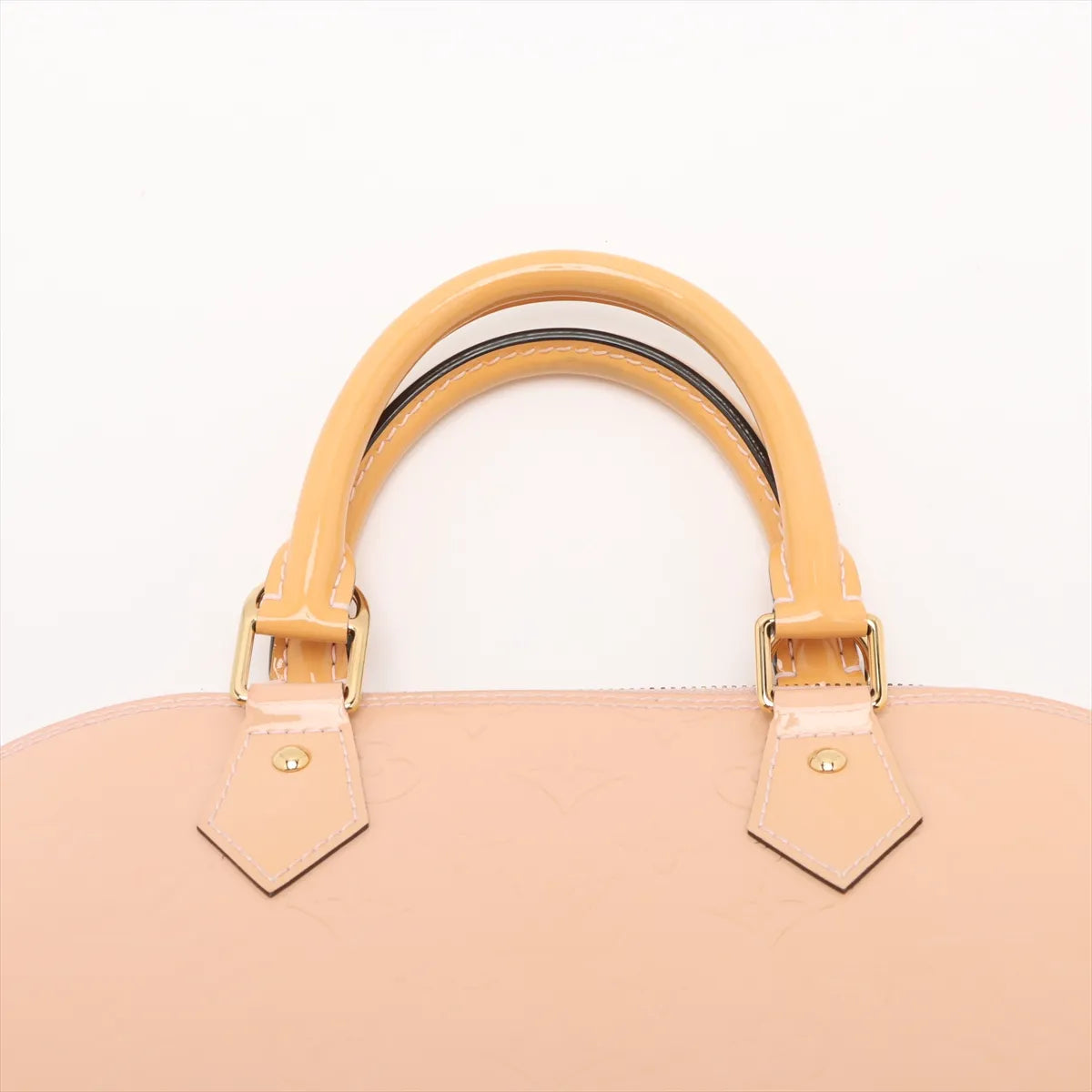 Louis Vuitton Vernis Alma PM Beige