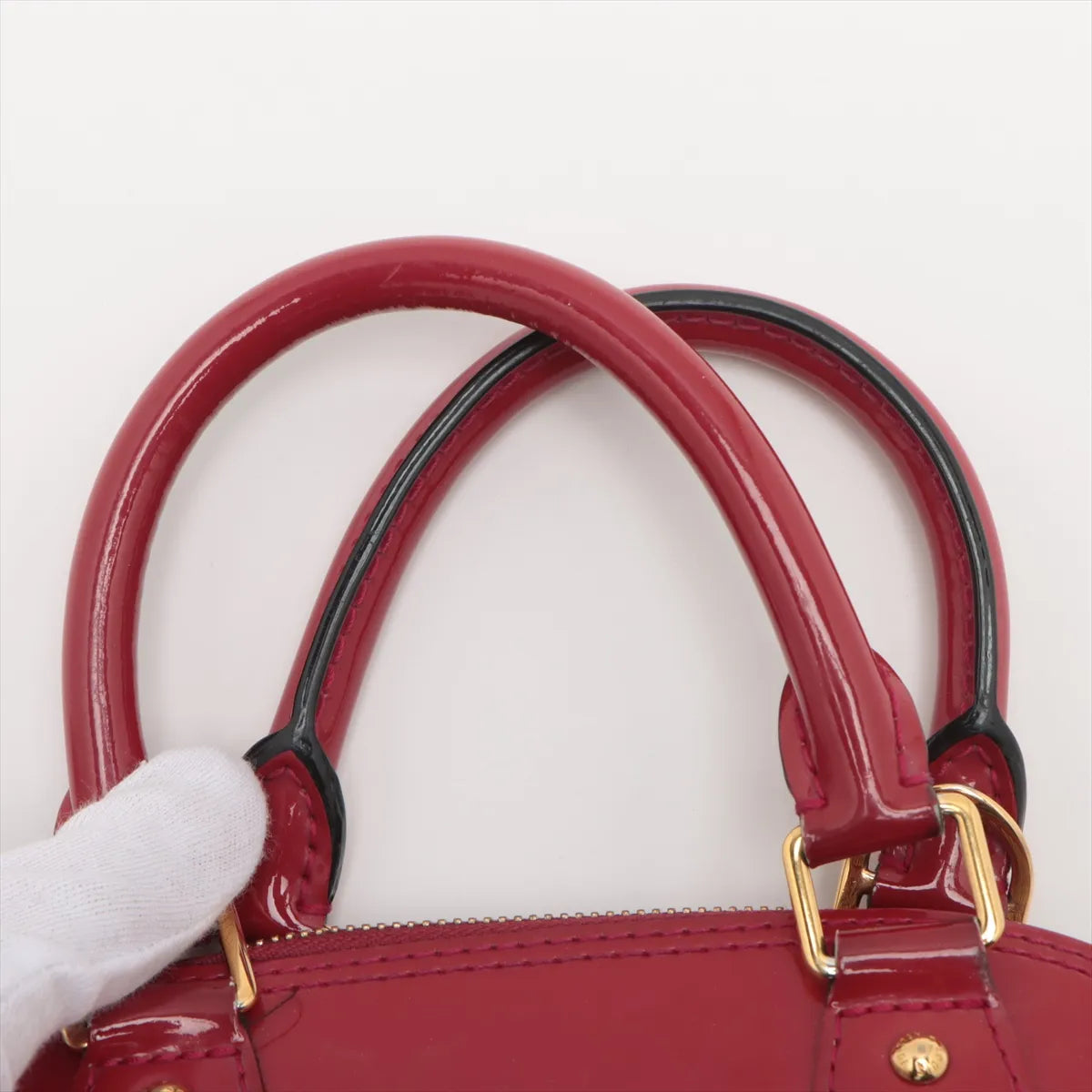 Louis Vuitton Monogram Vernis Alma BB Red  *PREORDER*