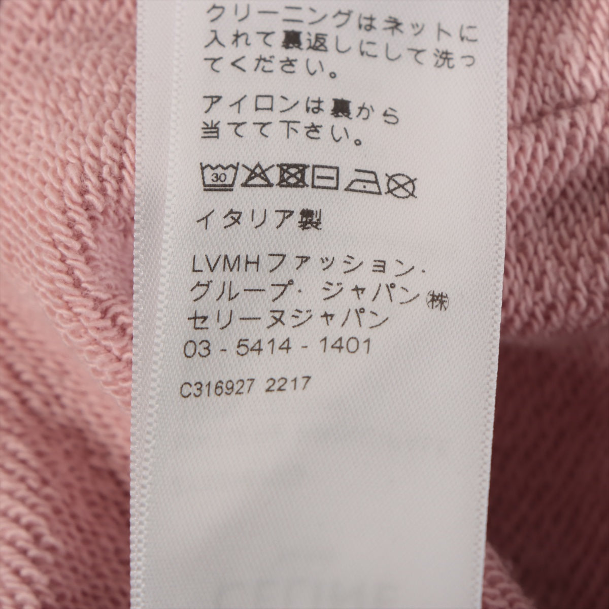 Celine Hoodie Sweatshirt Cotton Pink