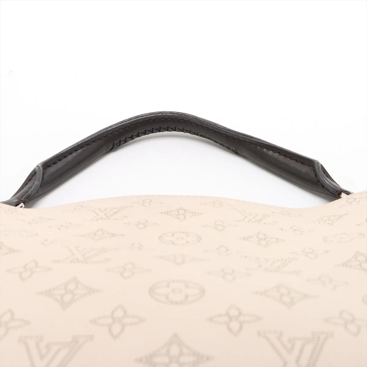 Louis Vuitton Monogram Mahina Babylone PM Beige