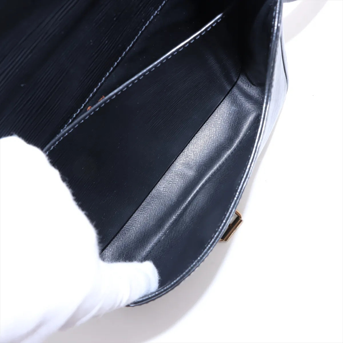 Louis Vuitton Monogram Epi Cartouchiere Black