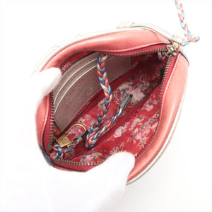 Gucci Horsebit Metallic Pochette Crossbody Bag Red x Blue