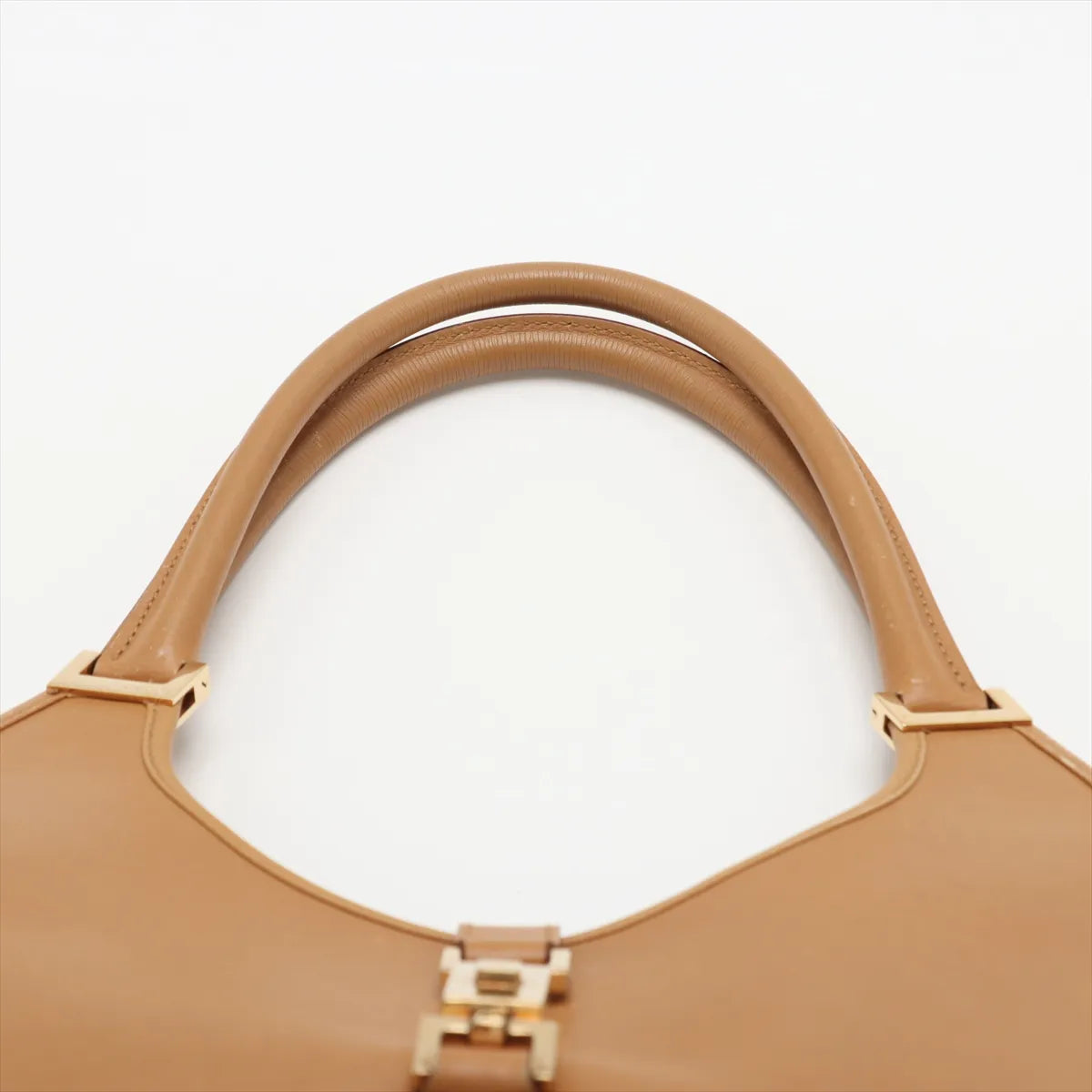 Gucci Jackie Leather Shoulder Bag Beige