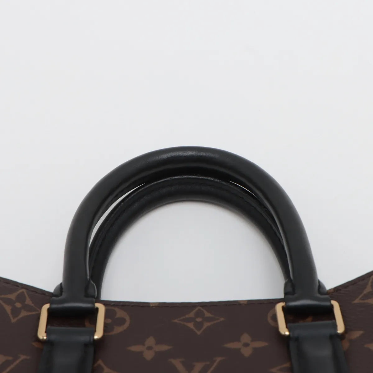 Louis Vuitton Monogram Soufflot BB Brown x Black