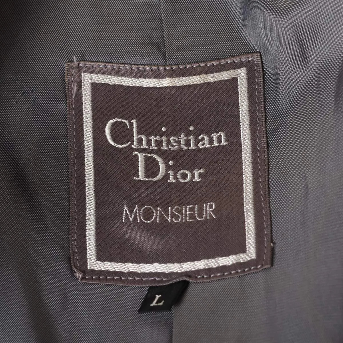 Christian Dior Mousieur Wool Blouson Gray
