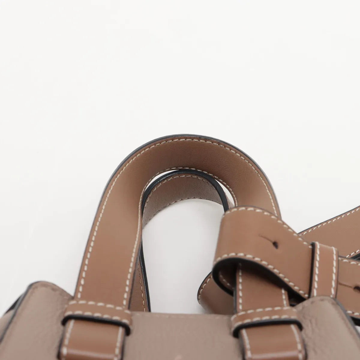 Loewe Hammock Small Leather Two-Way Shoulder Bag Brown