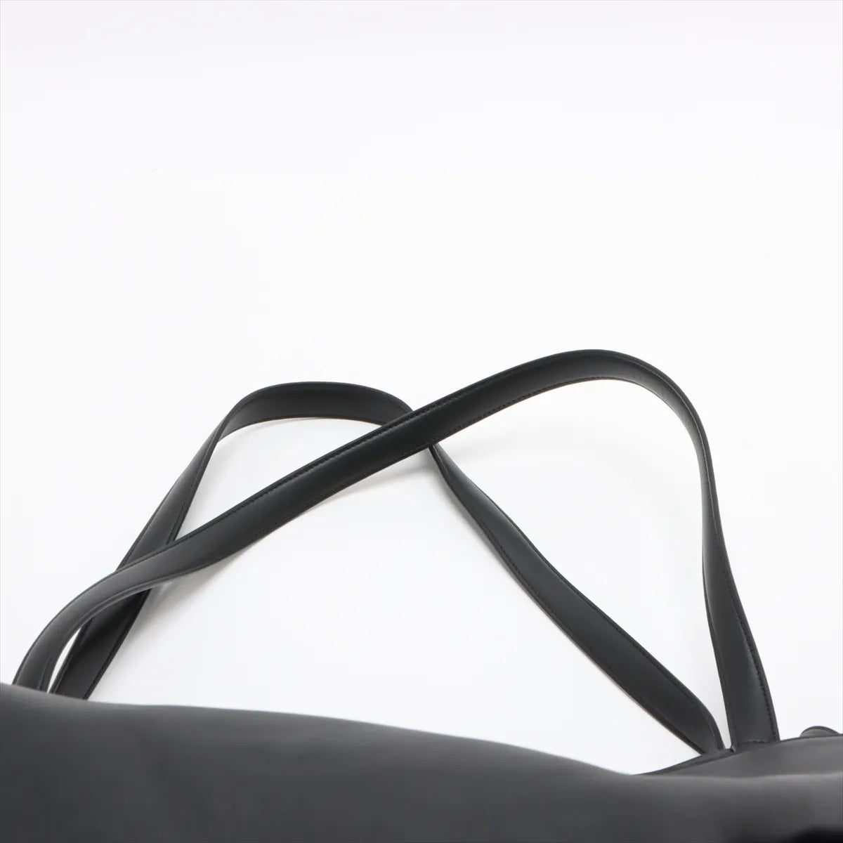 Balenciaga Rodeo Leather Tote Bag Black
