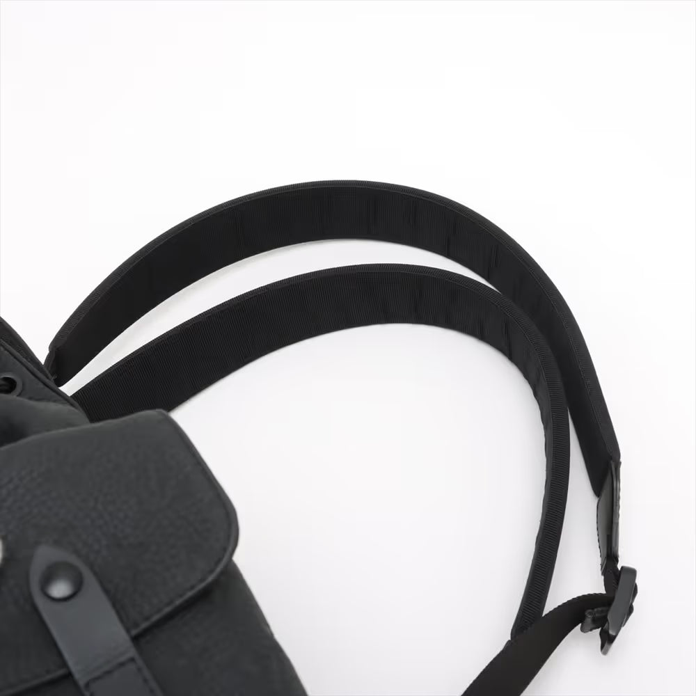 Louis Vuitton Monogram Taurillon Christopher PM Black