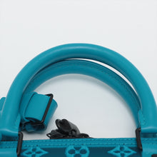 Load image into Gallery viewer, Branded Louis Vuitton Keepall Ultra Limited Edition Triangle Monogram Mesh 50 Turquoise